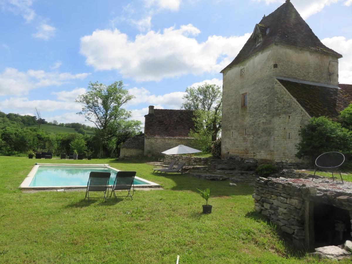 Hotel La Ferme De Roquedure Montfaucon  Exterior foto
