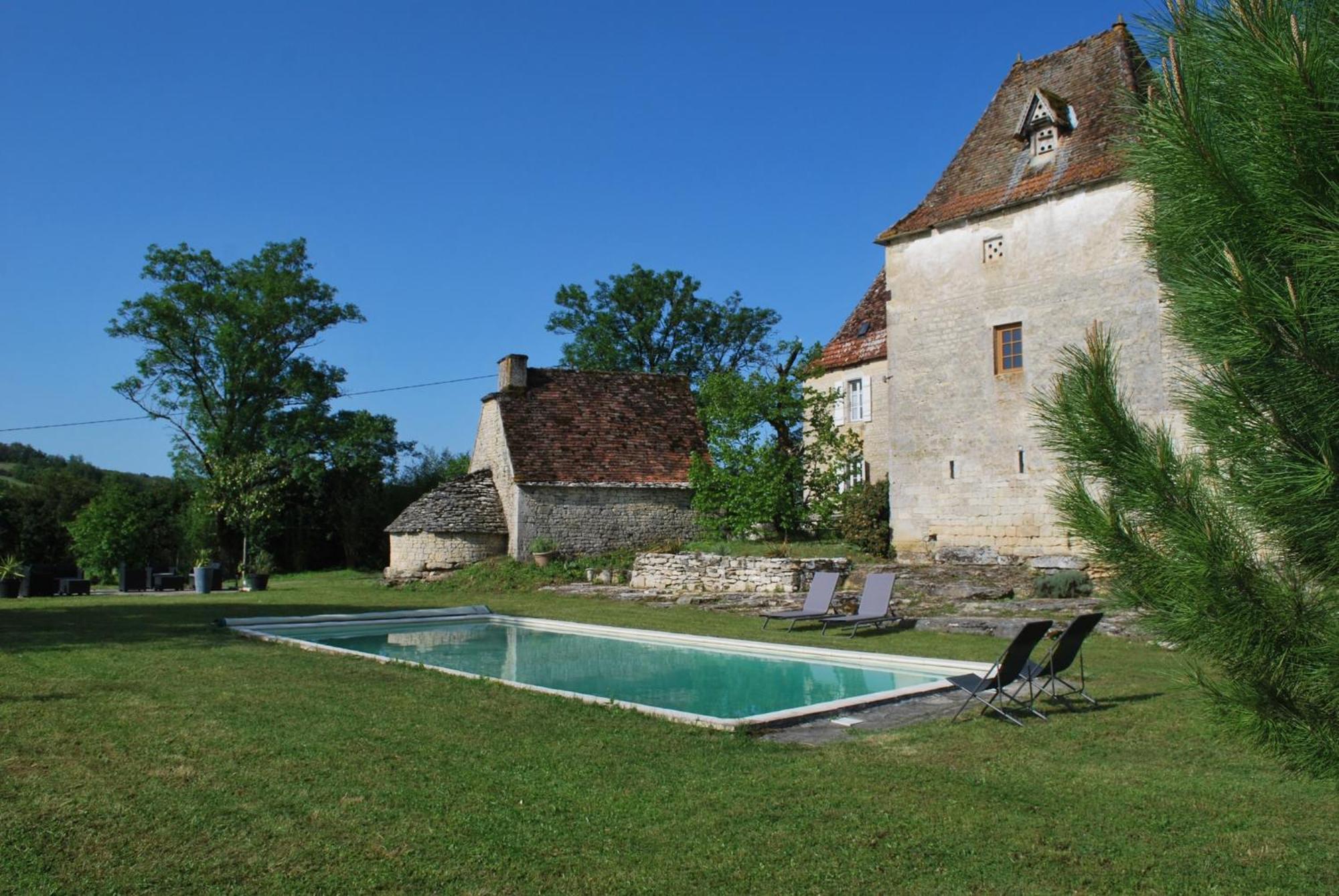 Hotel La Ferme De Roquedure Montfaucon  Exterior foto
